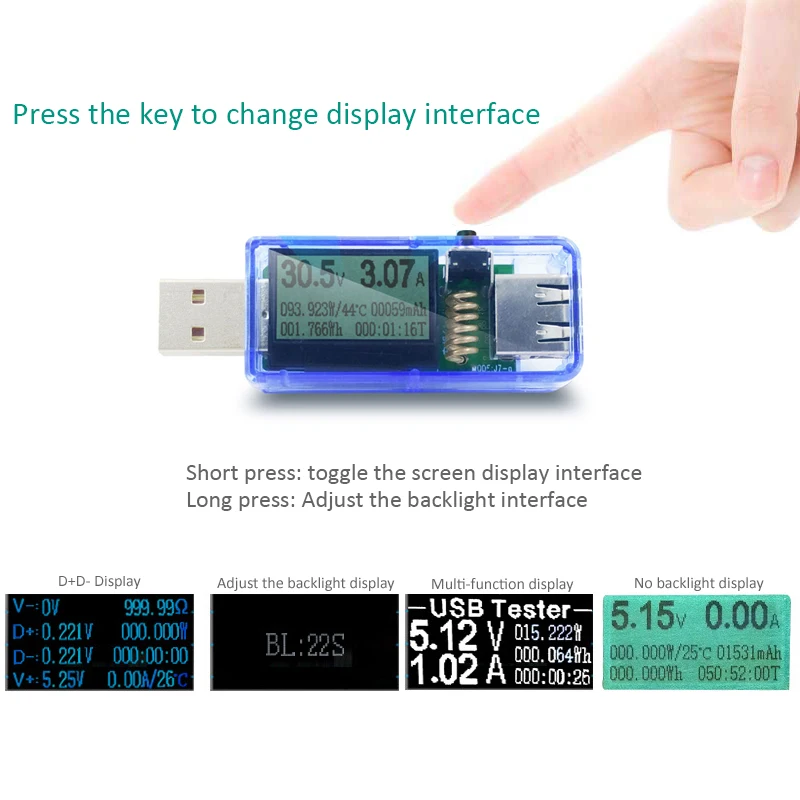 INGMAYA USB тестер адаптер метр цифровой дисплей DC мультиметр Напряжение Ток емкость для кабеля зарядное устройство мощность Pank детектор