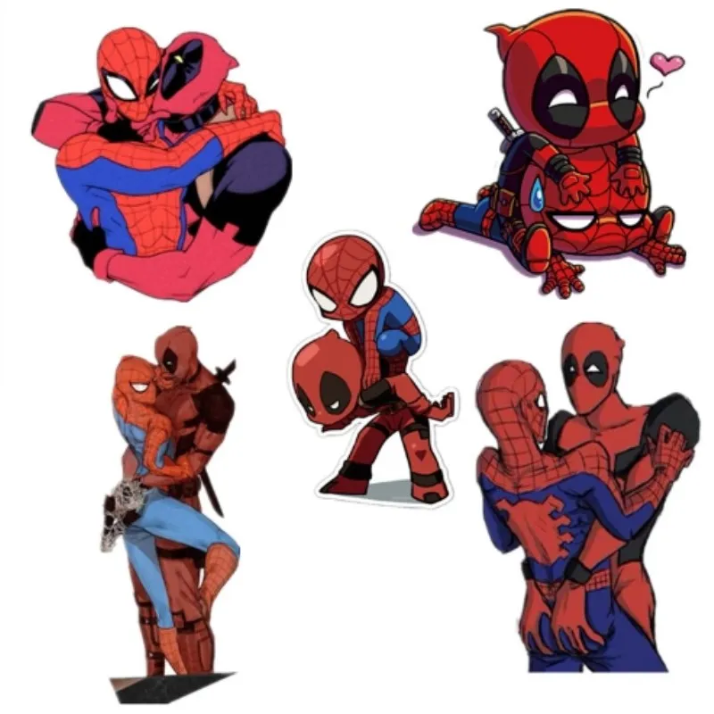 

Iron Men Brooch Superhero Badges Acrylic Brooches with pin Badge