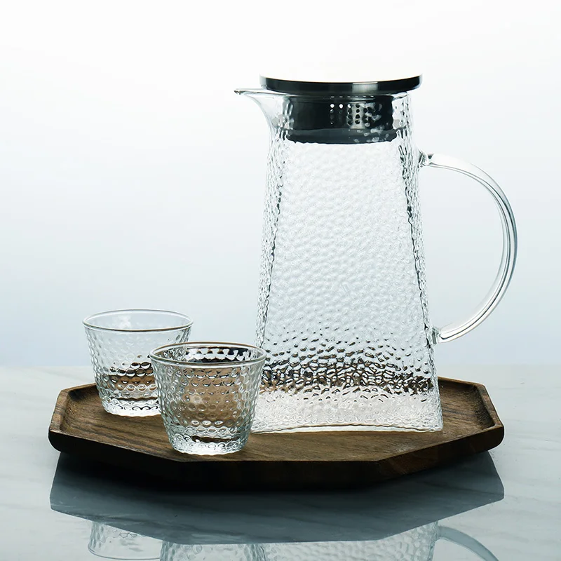 Большие чайные кружки стеклянная кофейная кружка цветочный чайник с