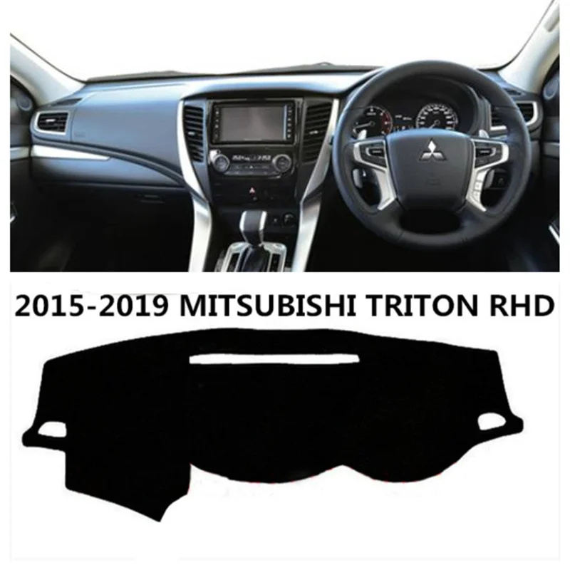 Защитный чехол TAIJS для правой приборной панели автомобиля Mitsubishi Triton 2015 2019 коврик