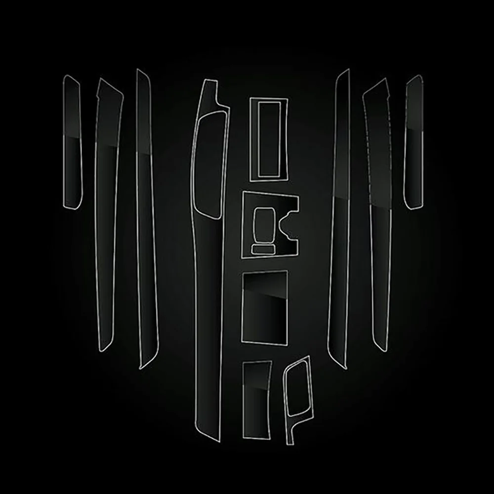 Автомобильный Стайлинг Новая внутренняя отделка автомобиля Защитная пленка для