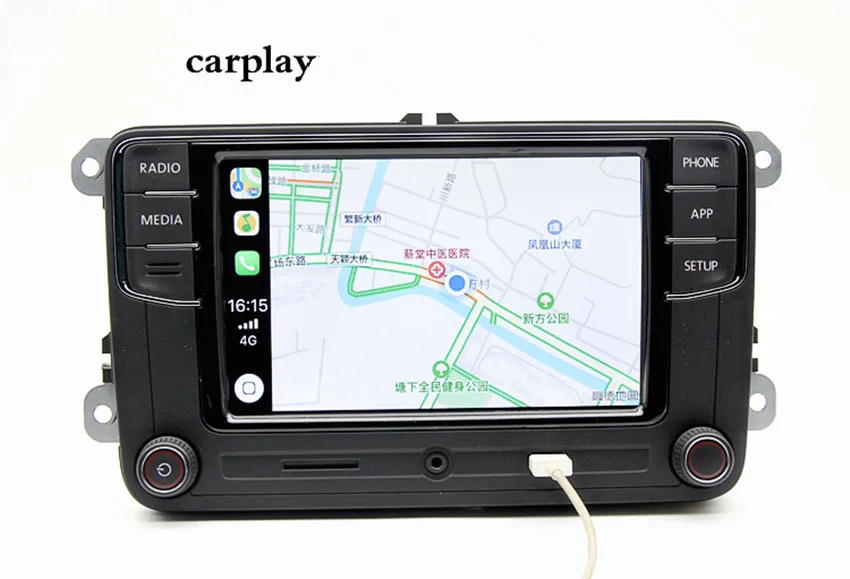 Rcd330 плюс CarPlay Радио 1 ГБ Оперативная память для VW Гольф 5 6 Jetta MK5 MK6 CC Tiguan Passat Мужские