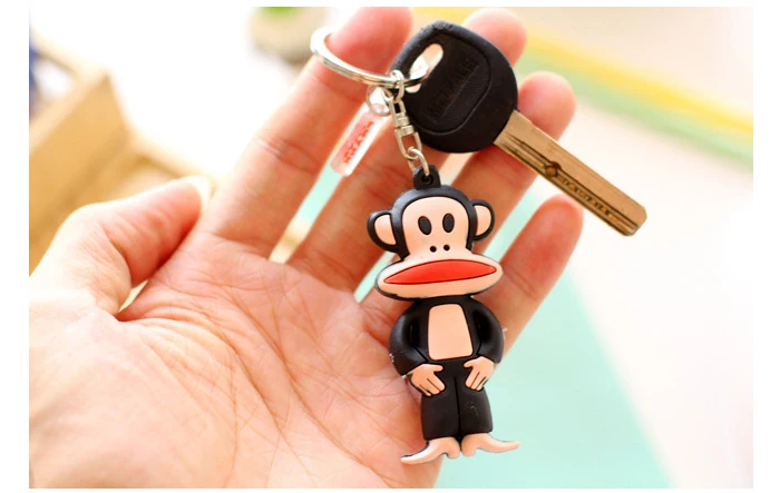 Anime Cute Cartoon Silicone Stitch Minion Key Cover For Women Keychain Ring Holder YSK035 | Украшения и аксессуары