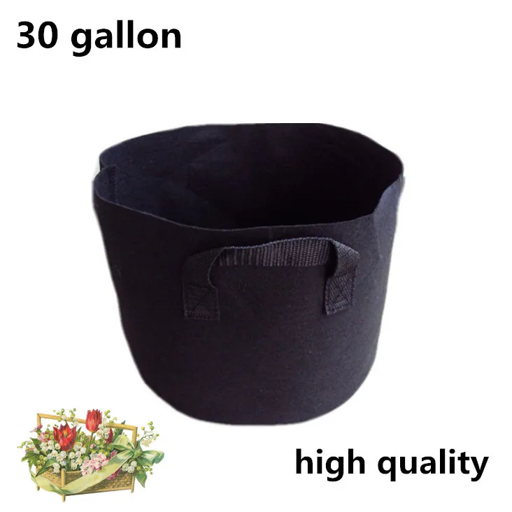 

free shipping High Quality Gardening materials planting bags planting bags 220g/m2 For Camphor tree bamboo30gallon 42*60cm