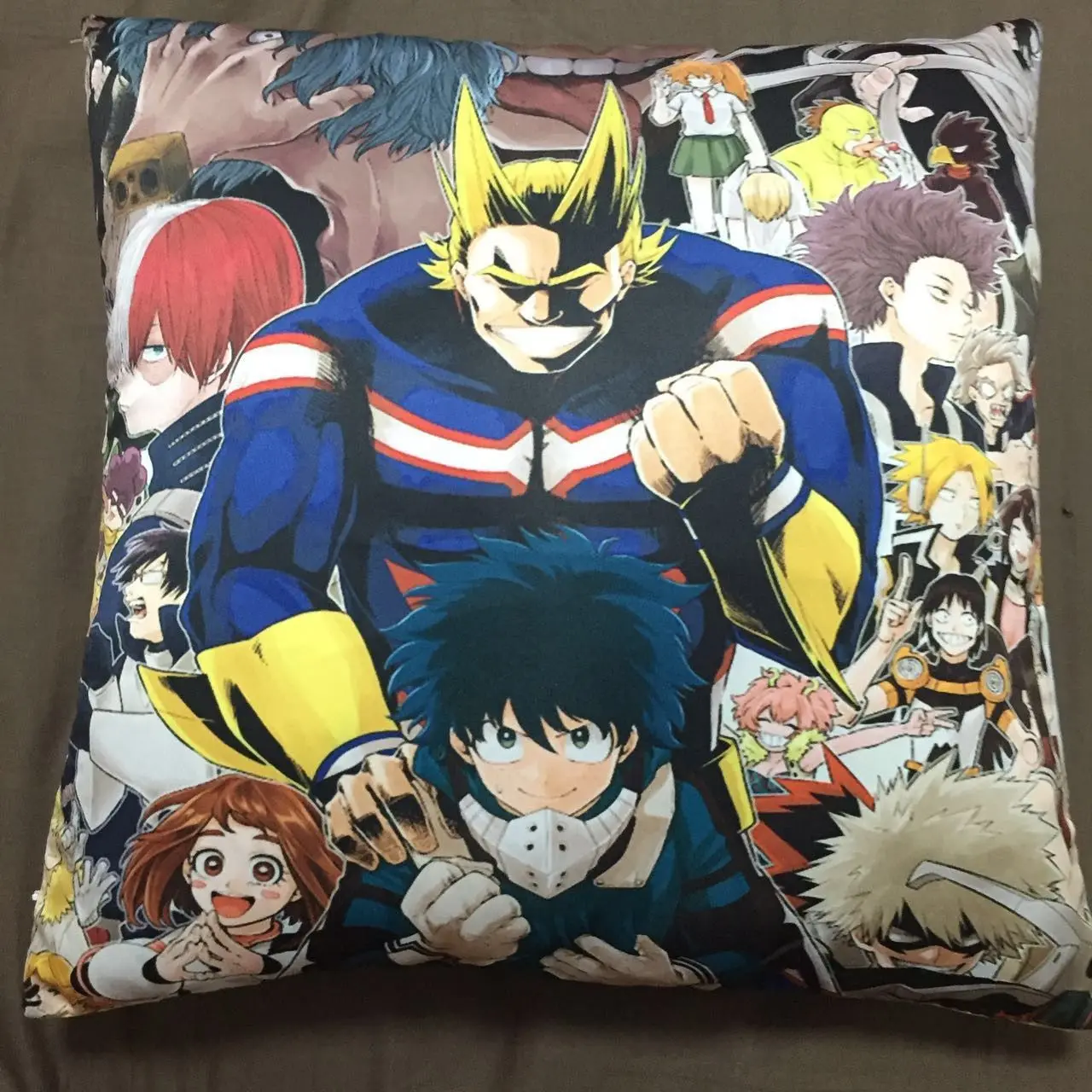 Двусторонняя Подушка с рисунком аниме My Boku no Hero академия чехол подушка для