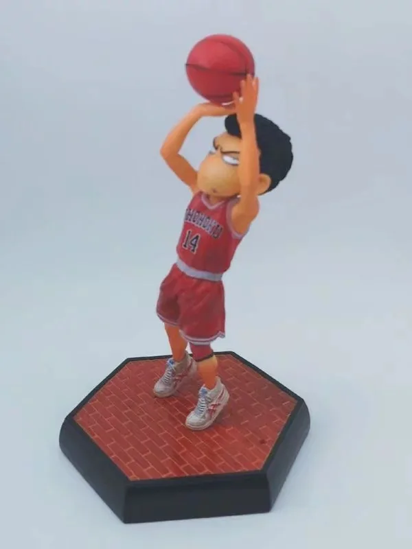 Аниме Slam Dunk 15 17 см версия Q Mitsui Hisashi #14 Акаги Такенори #4 ПВХ фигурка коллекционная
