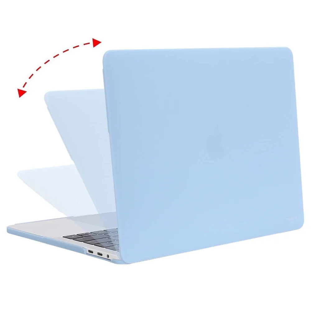 Чехол Mosiso для ноутбука Mac A1990 A1707 A1989 аксессуары 2018 Матовый Жесткий чехол Macbook Pro 13 15