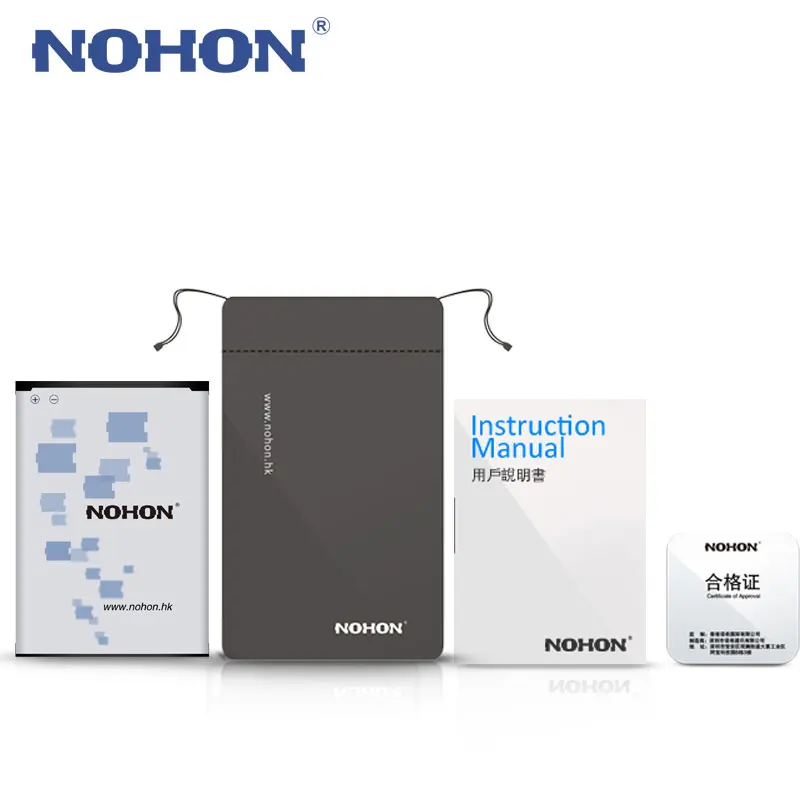 High Quality Original NOHON EB-BN916BBC Battery 3000mAh For Samsung Galaxy Note 4 Note4 N9100 N9109W N9108V Retail Package | Мобильные