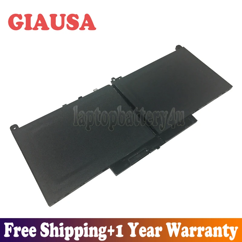 GIAUSA Новый 7 6 V 55Wh J60J5 встроенный Аккумулятор для Dell Latitude E7270 E7470 серии | Компьютеры и