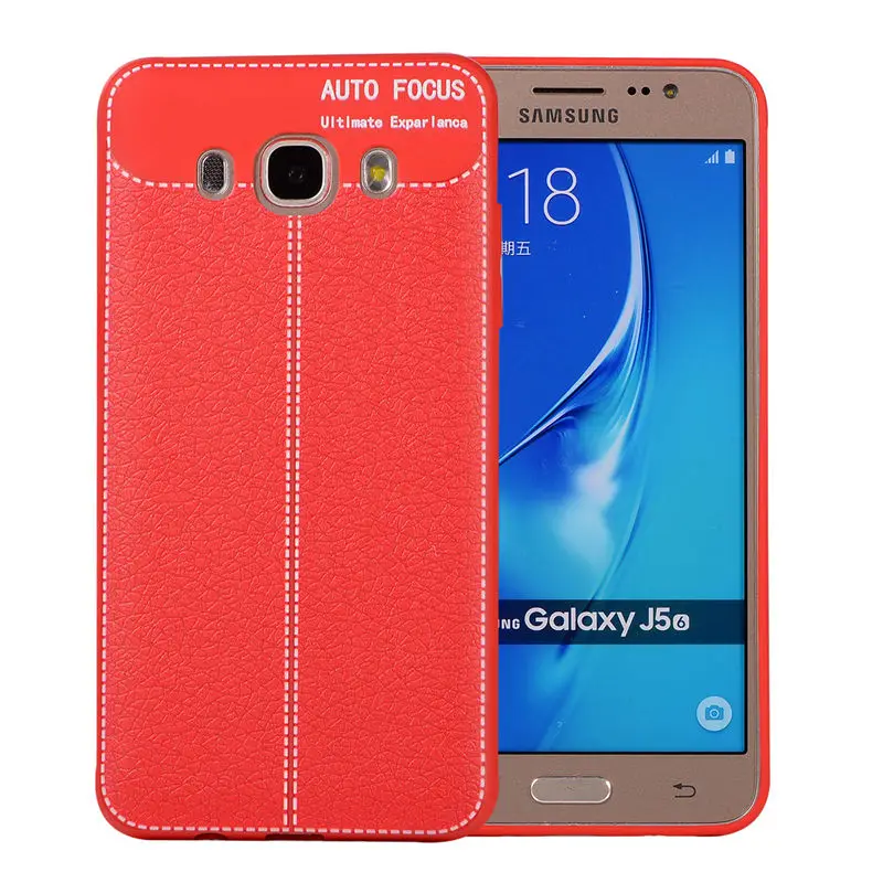 Высокое качество Бизнес мягкий чехол TPU для samsung Galaxy J5 2016 Защитный корпус телефона