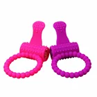 Мужские кольца, вибратор, пальчиковые массажные кольца, фаллоимитатор-кольцо, инструмент для стимуляции сквирт, силиконовая щетка