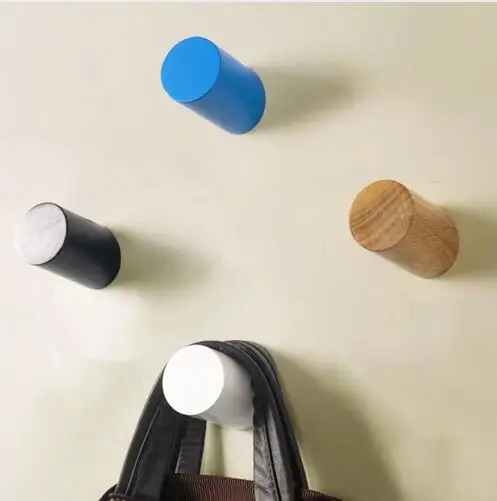 Креативные настенные крючки декоративные деревянные капельки для пальто