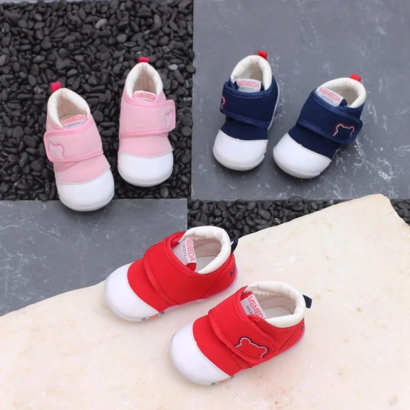 2019 детская весенняя обувь Мягкая Обувь для малышей дышащая на нескользящей