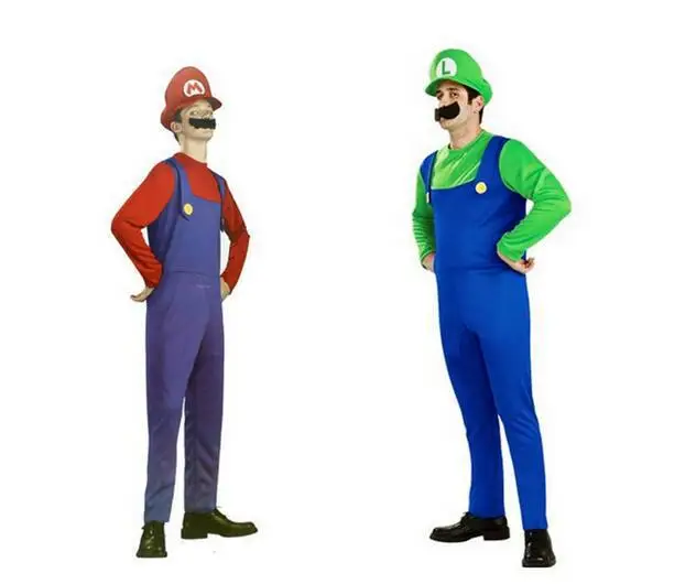 Super Mario Bros аниме восьмиугольная шляпа кепки косплэй партии нарядное платье 7 стиль
