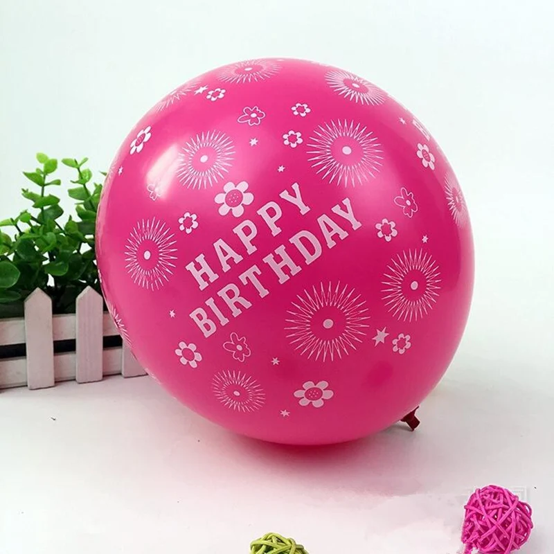 Воздушные шары 12 дюймов с принтом единорога Круглый из латекса гелиевые 10 шт. |