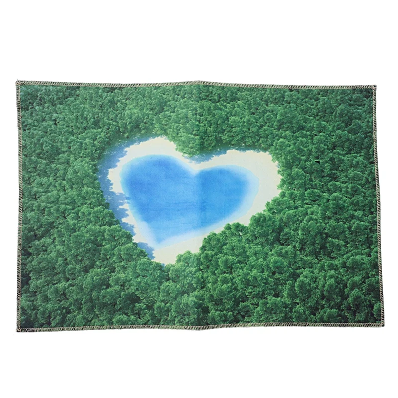 Горячие Reative вход ковры Смешные резиновые 3D ловушки печатных ковер для двери пола