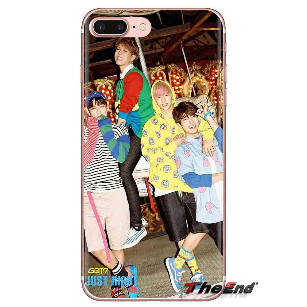 Для Xiaomi Mi3 samsung A10 A30 A40 A50 A60 A70 Galaxy S2 Note 2 большое ядро Prime TPU чехол got7 Корея мальчик