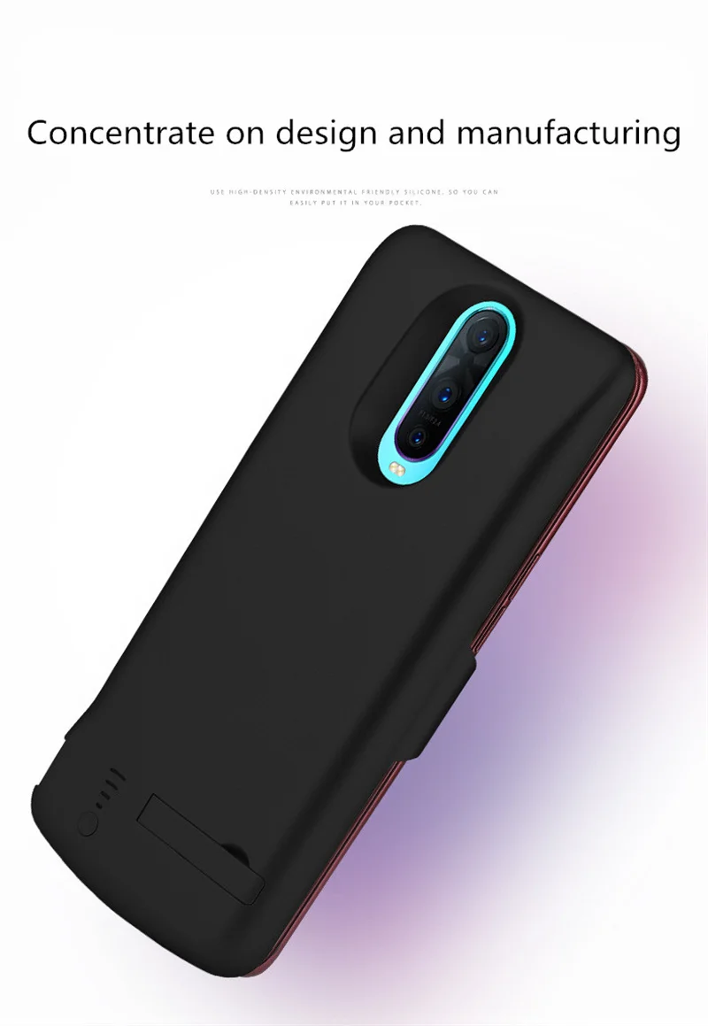 5000 мАч модный переносной заряжающий чехол для OPPO R17 Pro задняя батарея Чехлы для OPPO R17 мобильный телефон зарядное устройство Move power Shell