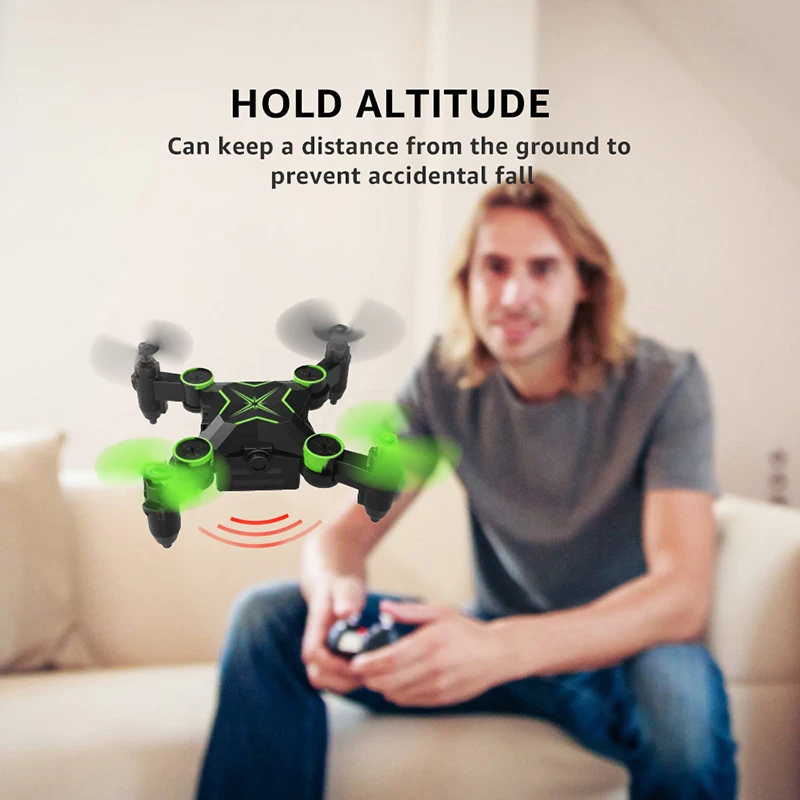 GizmoVine дроны 2 4 ГГц 4CH 6 оси гироскопа высота Удержание Безголовый 3D Rolling Mini Складной