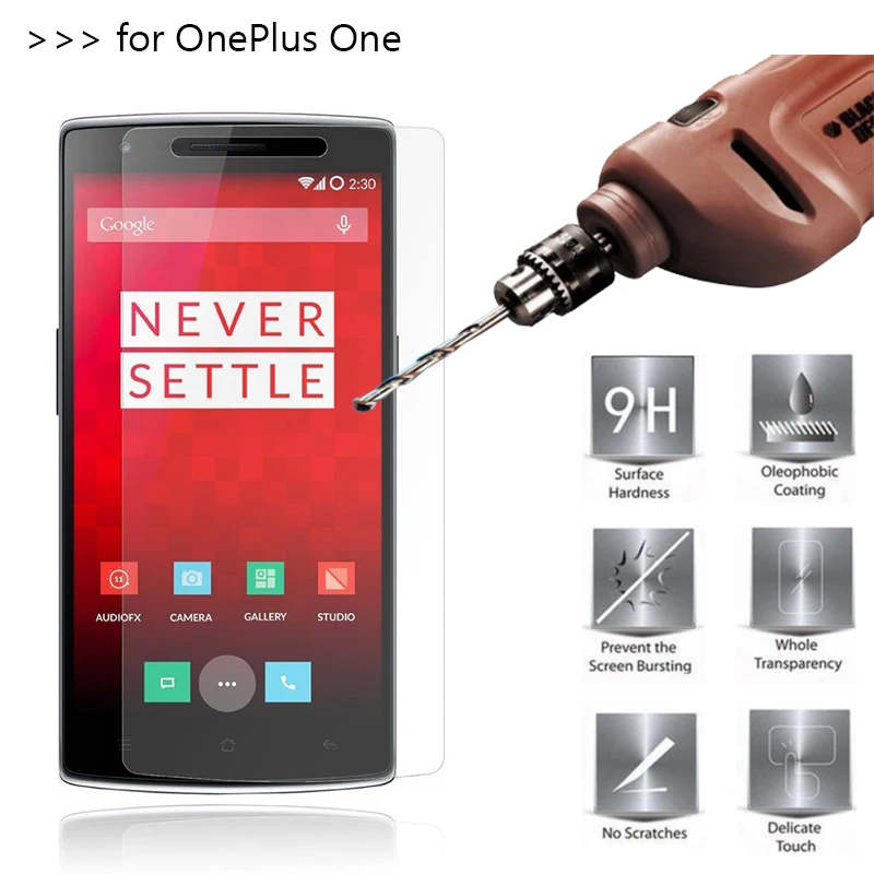 3 шт./лот закаленное Стекло для OnePlus 1 один Экран протектор Защитная пленка One Plus