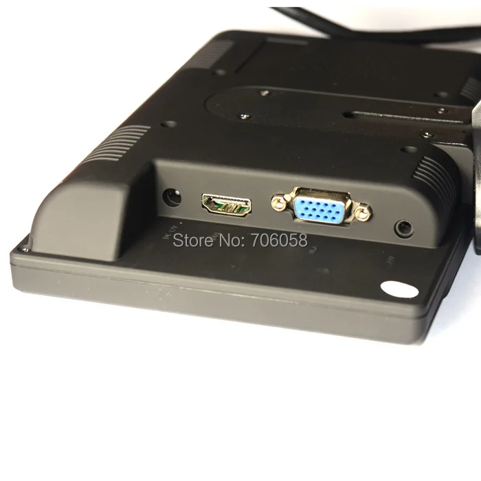 7 дюймов LED TFT LCD монитор HDMI набор для микроскоп камера VGA AV1 AV2 выход|microscope set|camera for