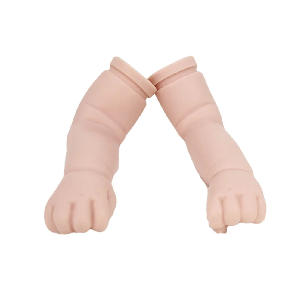 22 дюйма DIY reborn baby doll наборы мягкий винил силикон Реалистичный новорожденный bebe