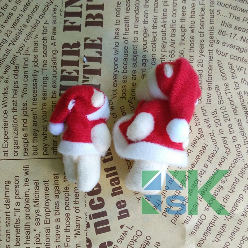 Рождественский подарок! Бесплатная доставка 100 шт./лот 6 см Мишка Плюшевый с