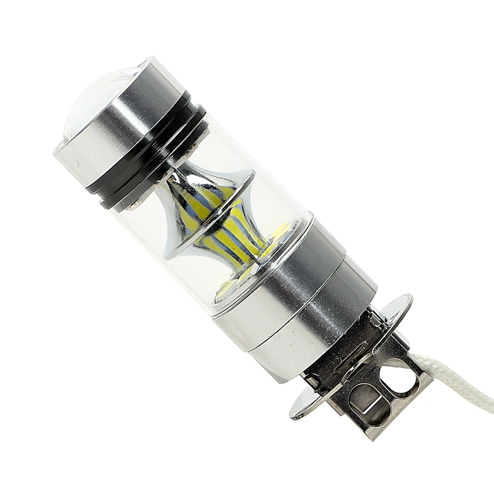 FORAUTO H3 100W Светодиодный 12V авто лампы автомобиля дневных ходовых огней светильник