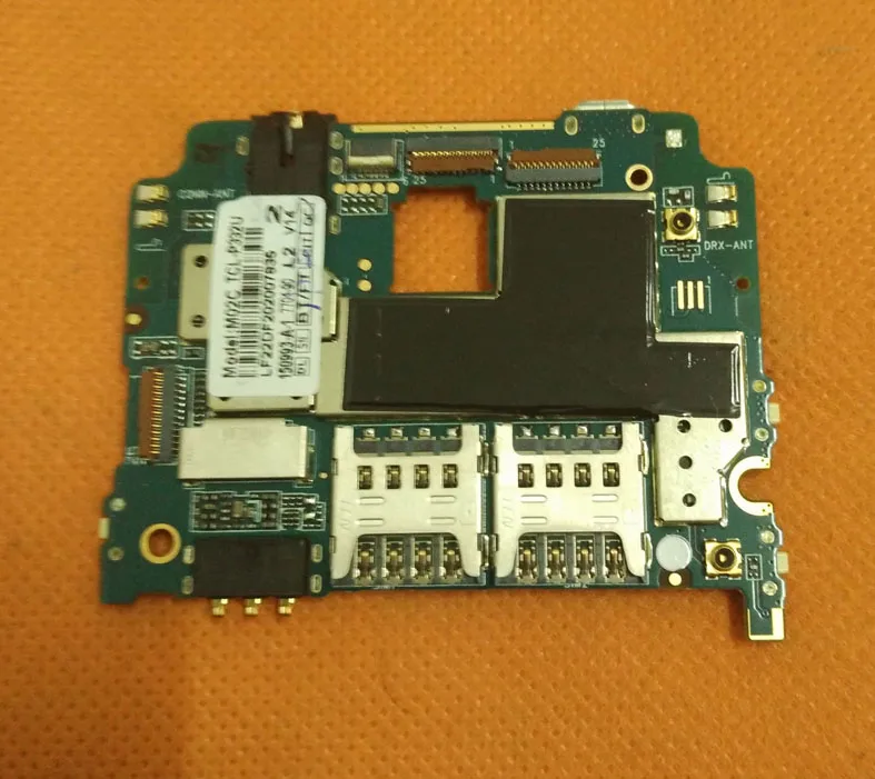 

Оригинальная материнская плата 512M RAM + 4G ROM материнская плата для TCL P332U MTK6582 четырехъядерный 4,5 дюймов Бесплатная доставка