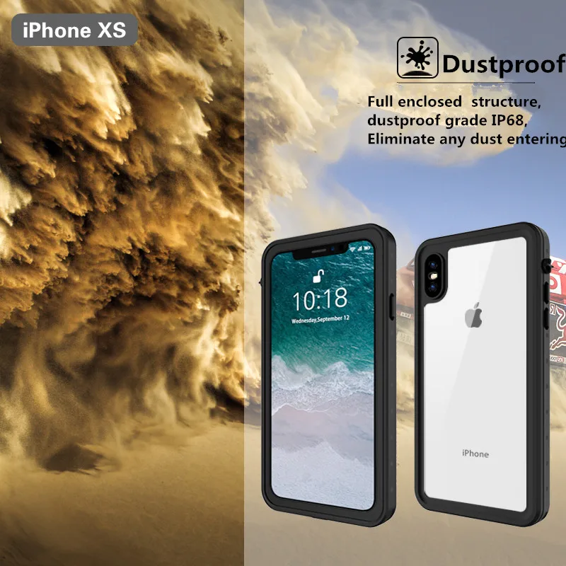 Оригинальный водонепроницаемый чехол Redpepper IP68 ДЛЯ iPhone XR/XS Max противоударный