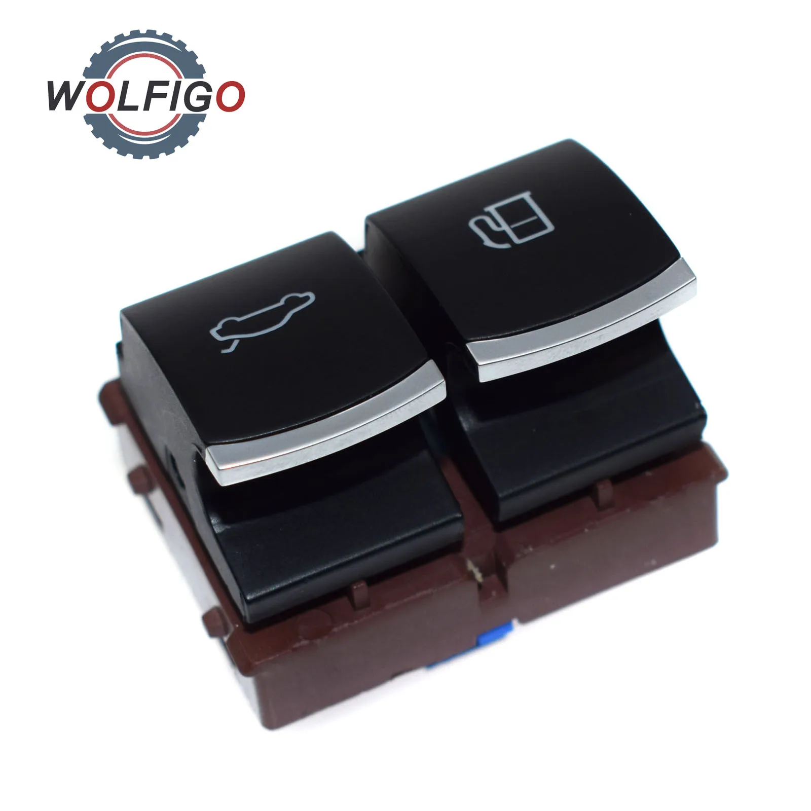 WOLFIGO Новый хромированный топливный бак для багажника кнопка включения 3C0959903 VW JETTA