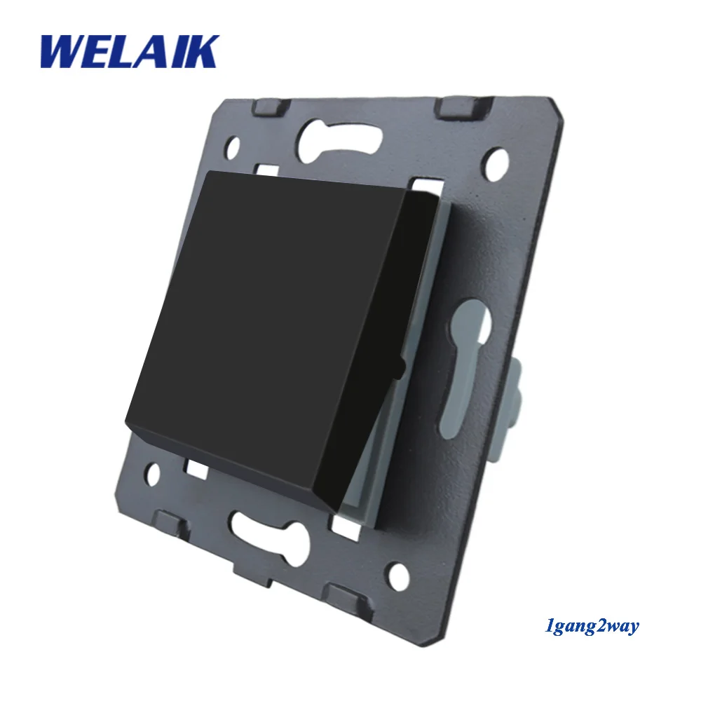 Welaik Кнопка 1Gang2Way переключатель Комплектующие для самостоятельной сборки