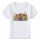 Детская одежда, футболка Bowser Yoshi Mario Link, Детская футболка для мальчиков и девочек