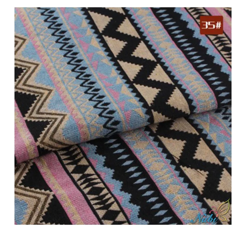 SMTA 50*150 см, хлопковая ткань, Лоскутная Ткань по метру, одежда для пэтчворк, Национальный Ветер, ткань 330 г/м - Цвет: yy027