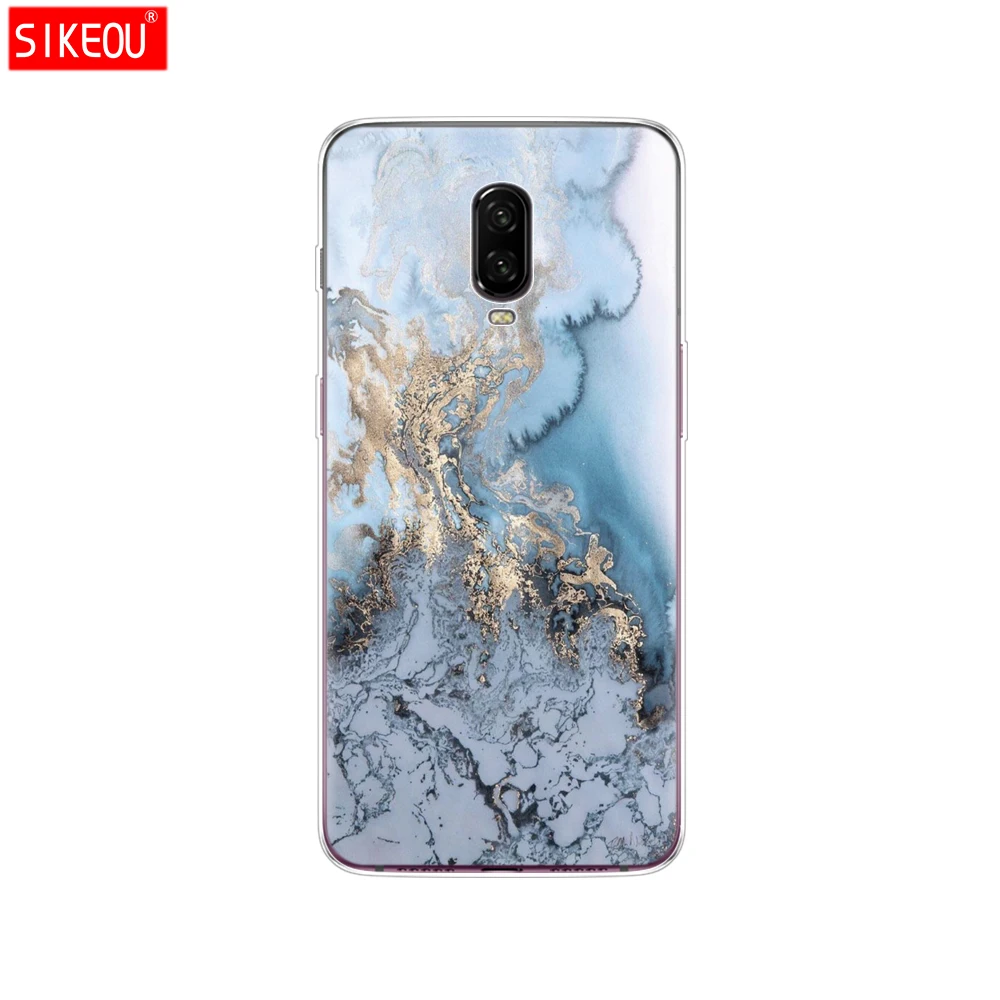 12096 Силиконовый чехол для oneplus 6 t, чехол, Coque для one plus 6 T, чехол etui, чехол для oneplus 6 t, силиконовый чехол с котом и цветами - Цвет: 12096