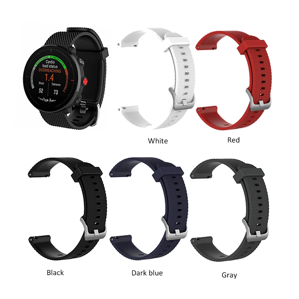Для POLAR Vantage V/M ремешок для часов 22 мм для POLAR Vantage V/M силиконовый резиновый браслет мужской женский резиновый браслет