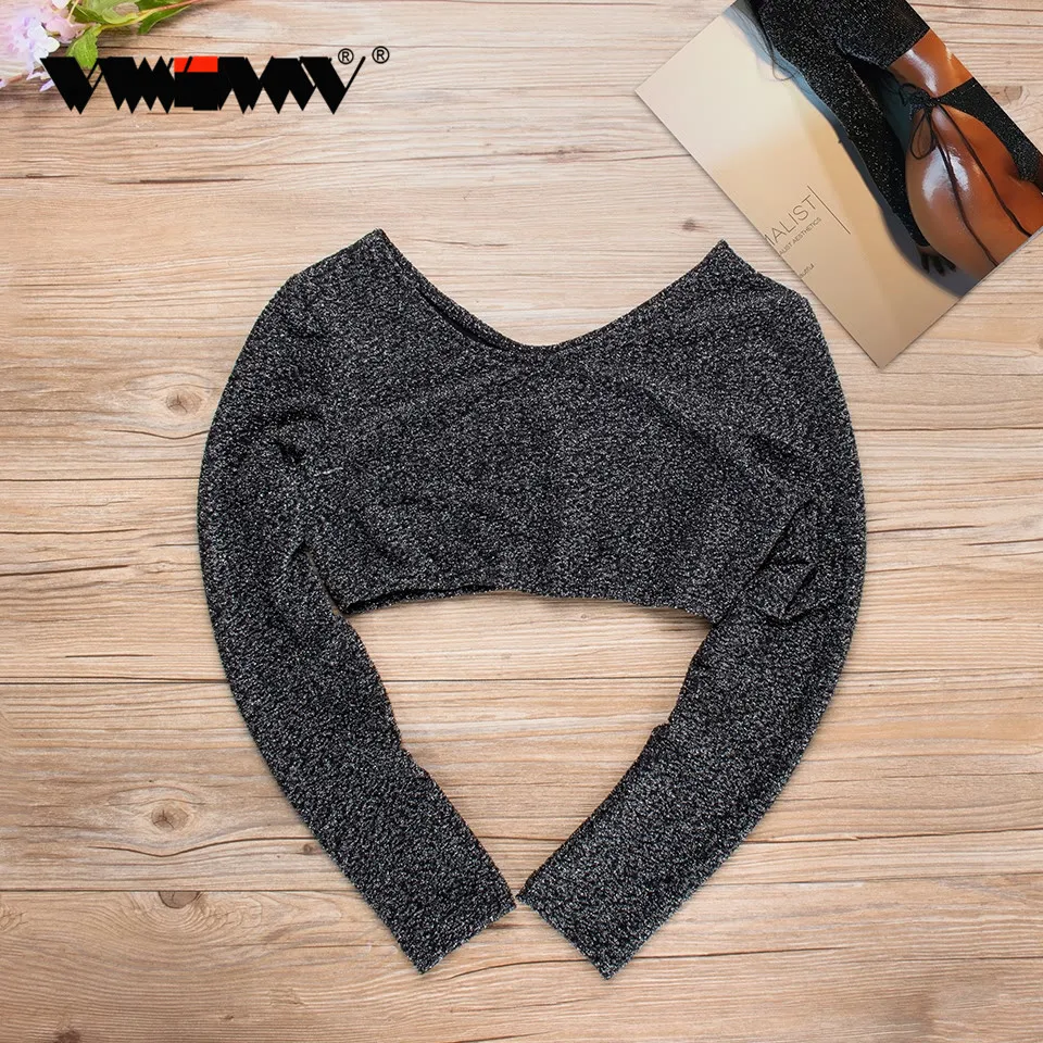 

VWIWV 2018 Summer Hot Sell Women High Cut Sling Tracksuit Sexy Solid Shining Short Top Drawstring Pant Two Piece Set Bodysuit