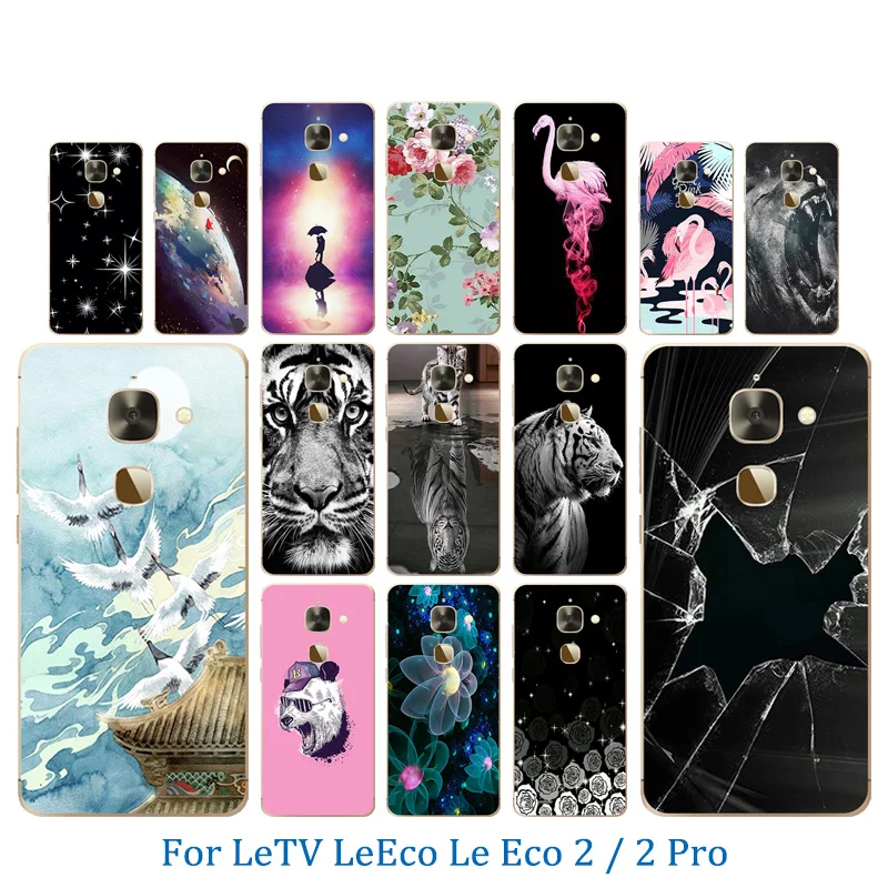 5 дюймов для Letv LeEco Le Eco 2/2 Pro чехлы телефонов Мягкая силиконовая задняя накладка из