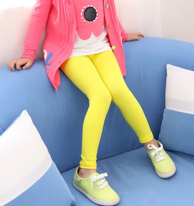 Новое поступление леггинсы для девочек карамельных цветов Классические