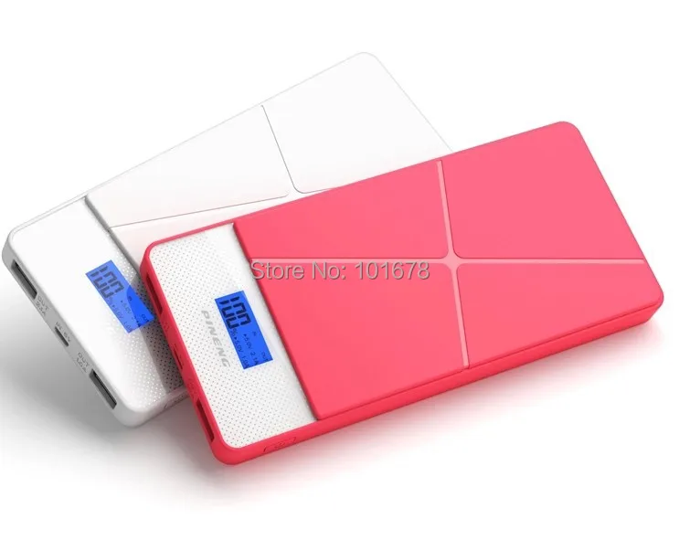 Original Pineng PN-983 10000mAh Power Bank Portable External Battery Backup Charger Dual Output With LCD Screen For iPhone | Мобильные