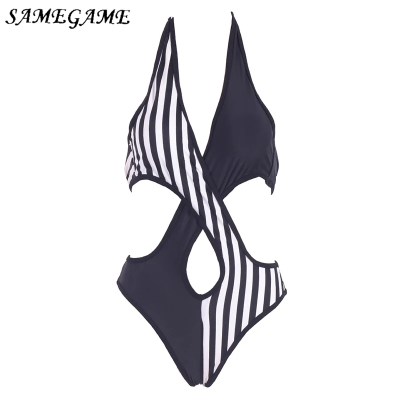 Женский купальник с монокини SAMEGAME Цельный 2XL 2019|suit suit|suit one piecesuit women |