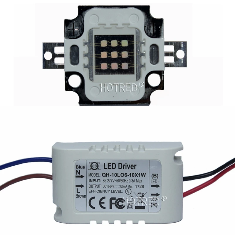 Светодиодный чип высокой мощности 10 Вт УФ led 395 400 нм высококачественный