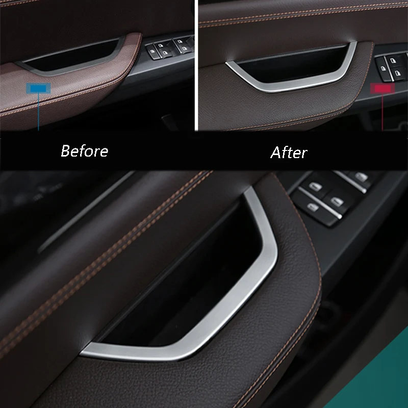 Автомобильный Стайлинг ABS Внутренняя дверь водителя подлокотник коробка для