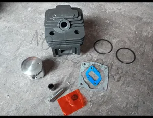 1E44F-5 цилиндр для триммера CG520, запасные части для кустореза 44-5, комплект цилиндров 44 мм и набор поршней