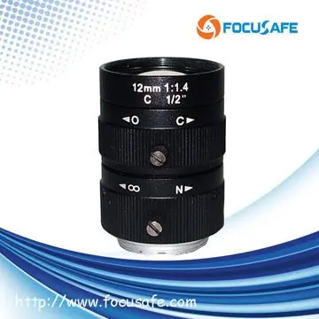 Focusafe 3 Мегапикселя HD линзы машинного зрения 50 мм 1/2 дюйма Ручная линза с
