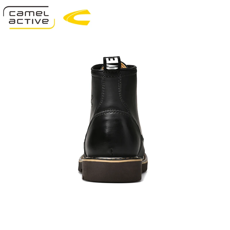 Camel Active/Новые мужские ботинки; сезон осень-зима; повседневные мужские ботинки из натуральной кожи; удобные Молодежные мужские ботильоны