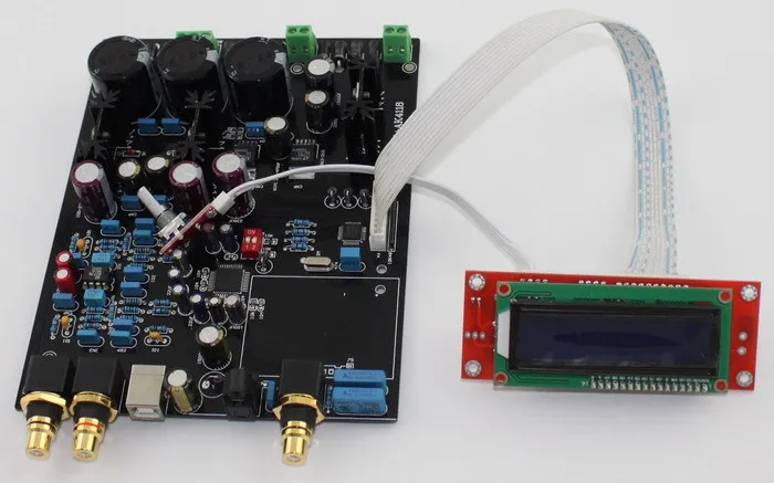 Сборка AK4495SEQ + AK4118 op amp AD827 ЦАП готовая Плата декодера Frss Доставка|dac finished|finished dacdac