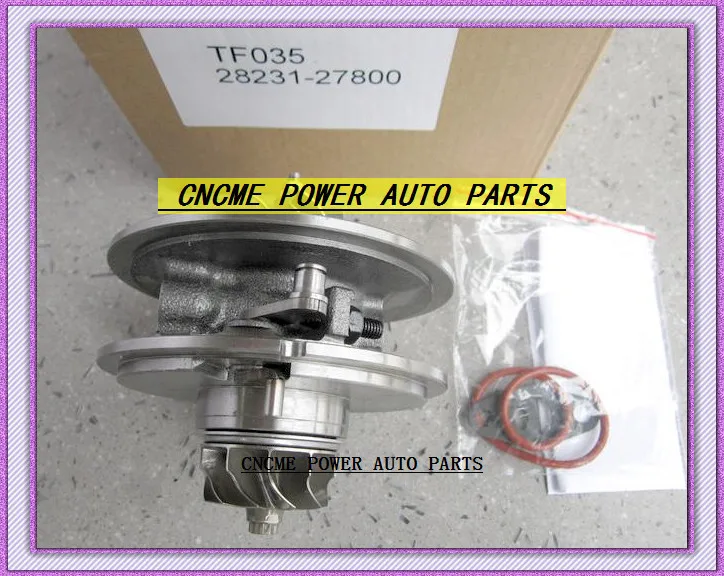 Турбокартридж CHRA Core TF035 28231-27800 49135-07301 49135-07100 49135-07300 для HYUNDAI Santa Fe 2006- D4EB D4EB-V 2.2L CRDi |