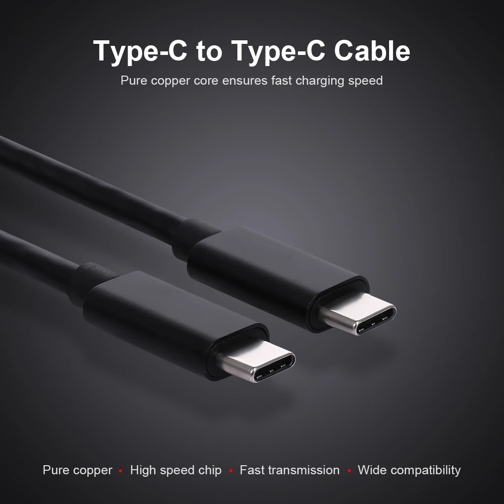 Кабель USB Type C для быстрой зарядки с медным сердечником и защитой от