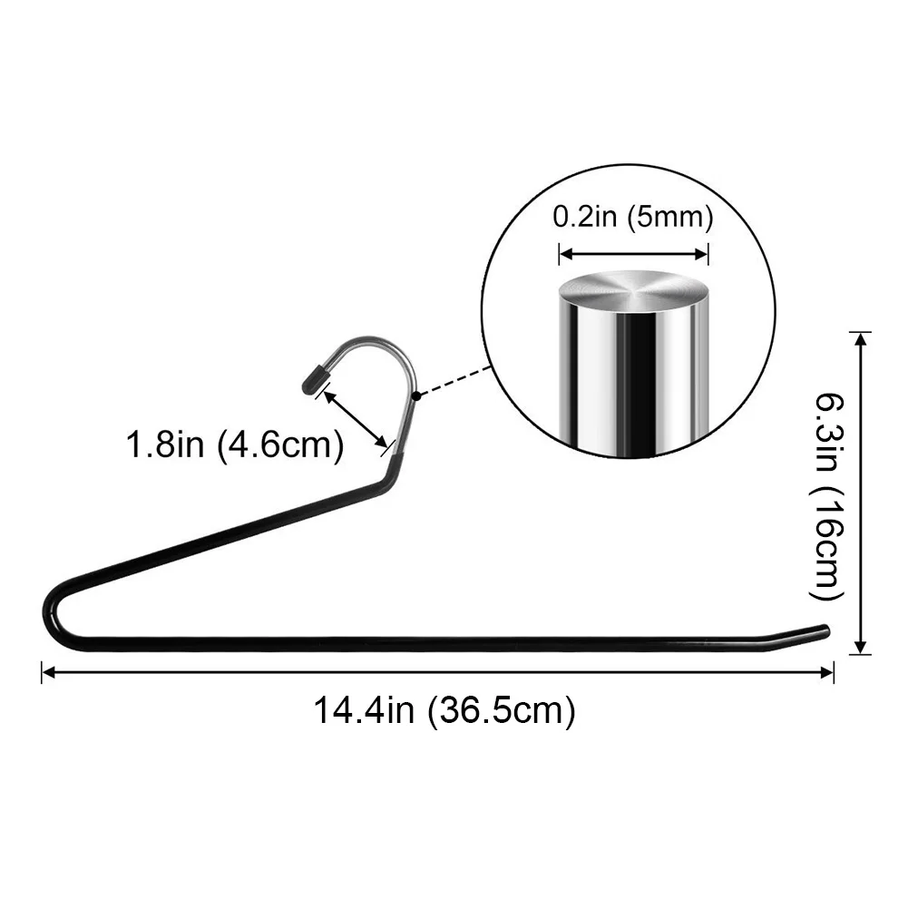 10 шт. незакрепленные металлические крючки для брюк|Вешалки и крючки| |